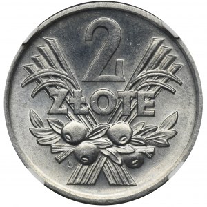 2 złote 1973 Jagody - NGC MS64