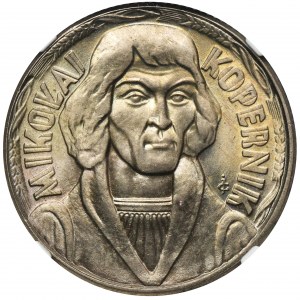10 złotych 1965 Kopernik - NGC MS66