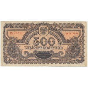 500 złotych 1944 ...owe - BM -