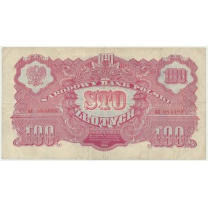 100 złotych 1944 ...owe - KE -