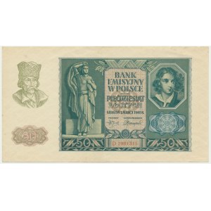 50 złotych 1940 - D -