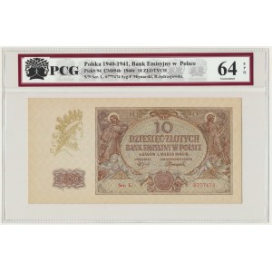 10 złotych 1940 - L. - PCG 64 EPQ