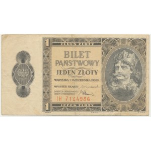 1 złoty 1938 - IH -