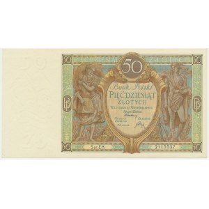 50 złotych 1929 - Ser.EH. -