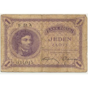 1 złoty 1919 - S.51 A -
