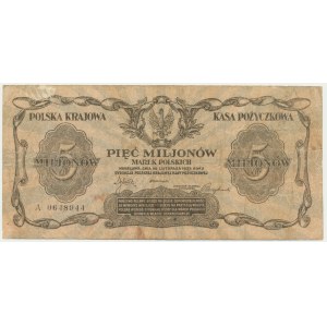 5 milionów marek 1923 - A -