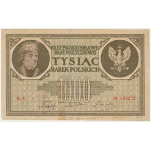 1.000 marek 1919 - Ser. G -