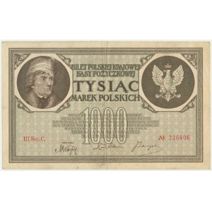 1.000 marek 1919 - III Ser. C -