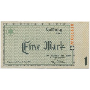 1 Mark 1940 - NO serial letter - 6 digit series - RARE