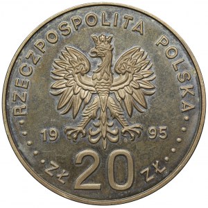 20 złote 1995 Katyń, Miednoje, Charków 1940