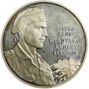 10 złotych 2002 Generał broni Władysław Anders