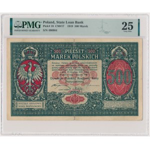 500 marek 1919 DYREKCJA - PMG 25