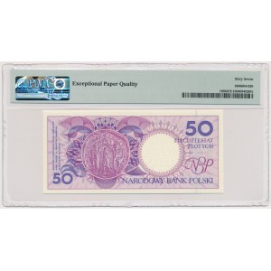 50 złotych 1990 - J - PMG 67 EPQ