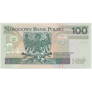 100 złotych 1994 - YH - seria zastępcza -