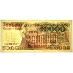 50.000 złotych 1989 - AC - ciekawy destrukt