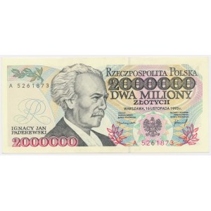 2 miliony złotych 1993 - A -