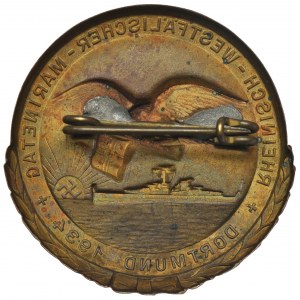 Germany, Third Reich, Westphalian Navy Day Badge Dortmund 1934