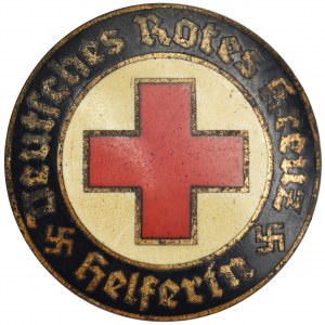 Niemcy, III Rzesza, Niemiecki Czerwony Krzyż - broszka
