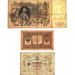 Russia, lot 1-100 Rubles 1989-1910 (3 pcs.)