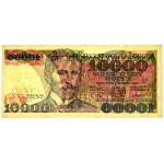 10.000 złotych 1988 - W - PMG 63 EPQ - pierwsza seria rocznika