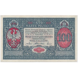 100 marek 1916 - Jenerał - 6 cyfr -