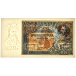 20 złotych 1931 - CN. - PMG 66 EPQ - rzadka seria