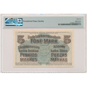 Kowno, 5 Mark 1918 - D - PMG 66 EPQ