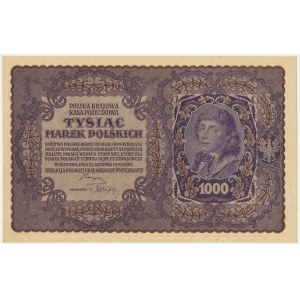 1.000 marek 1919 - I Serja BU -