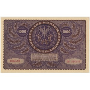 1.000 marek 1919 - I Serja CJ -