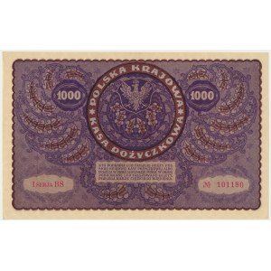 1.000 marek 1919 - I Serja BS -