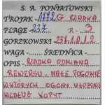 Poniatowski, 3 Groschen Warsaw 1772 G - RARE