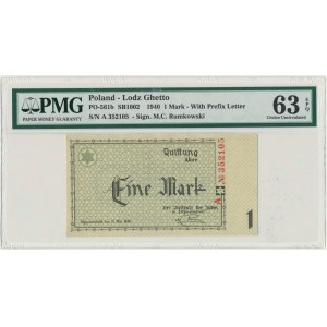 1 Mark 1940 - A - 6 digit series - PMG 63 EPQ