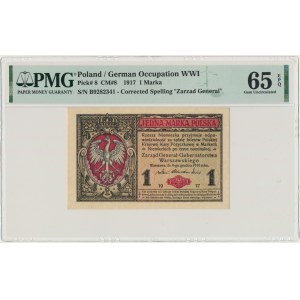 1 marka 1916 - Generał - B - PMG 65 EPQ