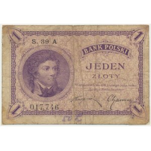 1 złoty 1919 - S.39.A -