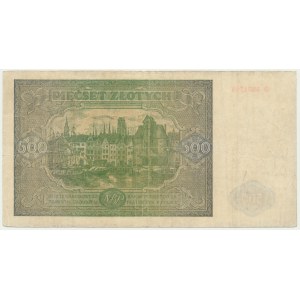 500 złotych 1946 - D -