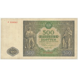 500 złotych 1946 - F -