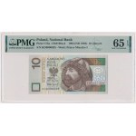 10 złotych 1994 - KD 0000025 - PMG 65 EPQ - niski numer