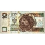 10 złotych 1994 - KD 0000025 - PMG 65 EPQ - niski numer