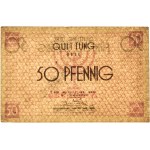 50 Pfennig 1940 - red numerator -