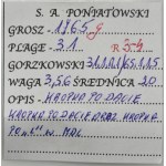 Poniatowski, Grosz Kraków 1765 g - RZADSZY