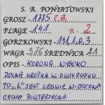Poniatowski, Groschen Warsaw 1775 EB