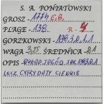 Poniatowski, Grosz Warszawa 1774 EB - RZADKI