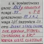 Poniatowski, Grosz Warszawa 1767 g - EKSTREMALNIE RZADKI