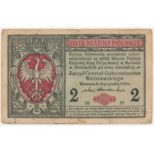 2 marki 1916 - Generał - A - RZADKI