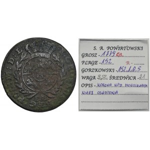 Poniatowski, Groschen Warsaw 1779 EB