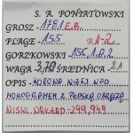Poniatowski, Grosz Warszawa 1781 EB