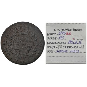 Poniatowski, Groschen Warsaw 1792 MV