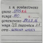 Poniatowski, Grosz Warszawa 1792 MV