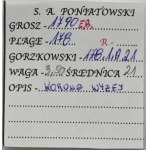 Poniatowski, Grosz Warszawa 1790 EB
