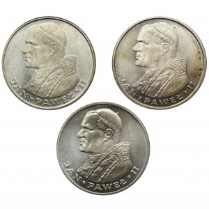 Zestaw, 1.000 złotych 1982-1983 Jan Paweł II (3 szt.)